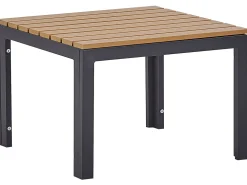 Ulkokalusteet<Beliani 4-Istuttava Ulkosohvaryhma Harmaa/Vaalea Puu Pienza