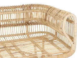 Discount Beliani 4-Istuttava Ulkosohvaryhma Rottinki Luonnonvari Dolcedo/Limni