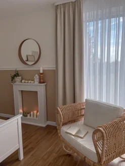 Discount Beliani 4-Istuttava Ulkosohvaryhma Rottinki Luonnonvari Dolcedo/Limni