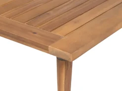 Ulkokalusteet<Beliani 4-Istuttava Ulkosohvaryhma Akaasia Vaalea Puu/Harmaa Frascati