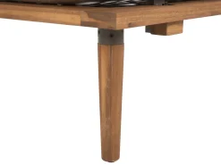 Ulkokalusteet<Beliani 4-Istuttava Ulkosohvaryhma Akaasia Vaalea Puu/Harmaa Frascati