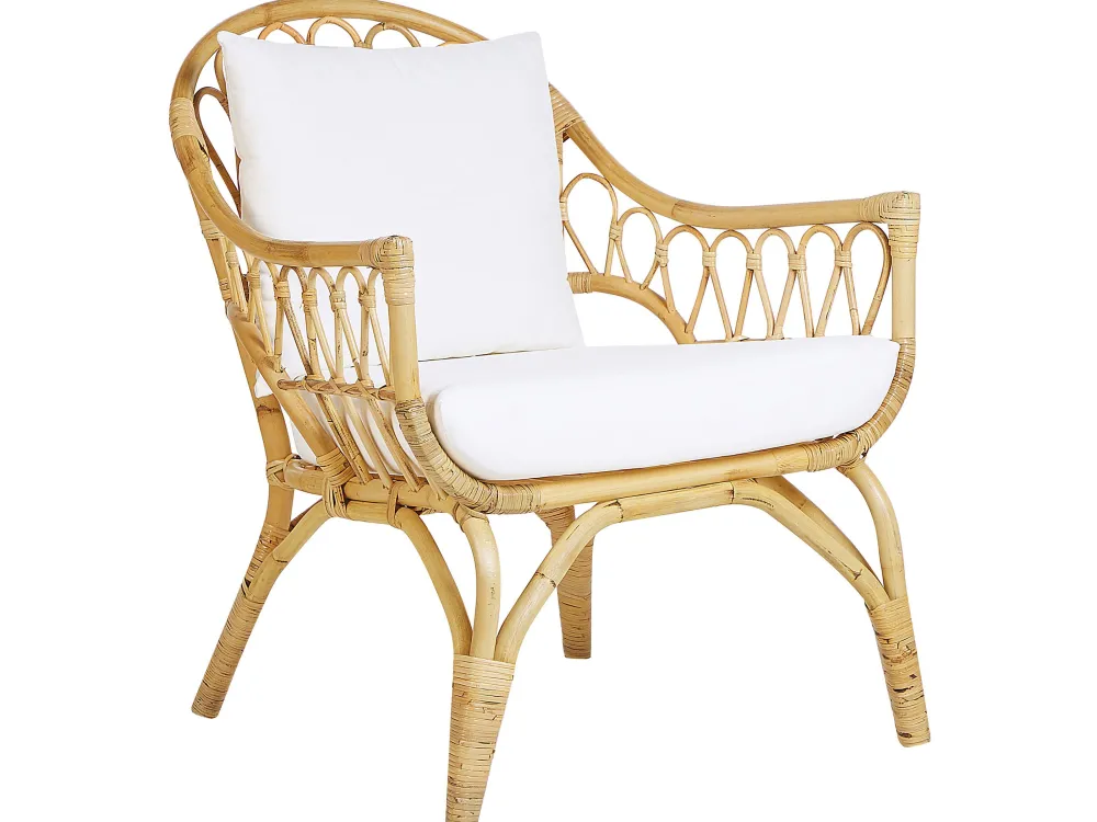 Online Beliani 4-Istuttava Ulkosohvaryhma Rottinki Luonnonvari Sibari