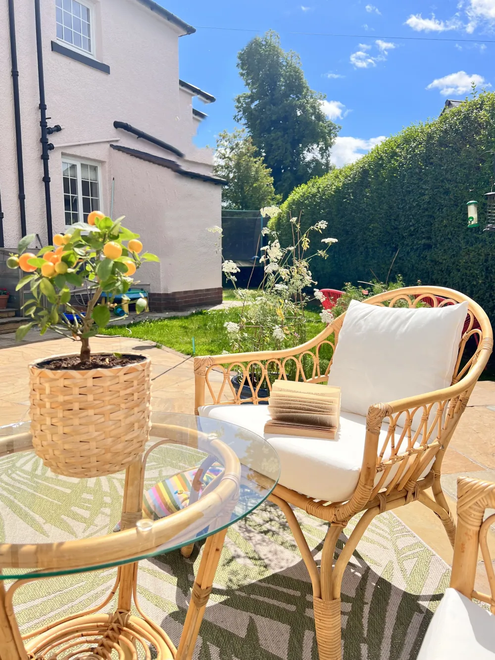 Online Beliani 4-Istuttava Ulkosohvaryhma Rottinki Luonnonvari Sibari