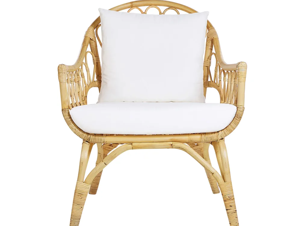 Online Beliani 4-Istuttava Ulkosohvaryhma Rottinki Luonnonvari Sibari