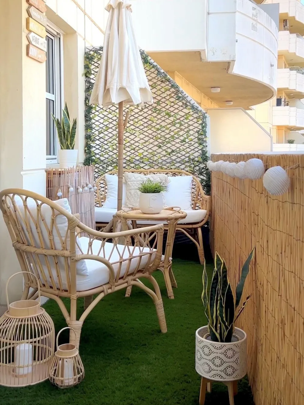 Online Beliani 4-Istuttava Ulkosohvaryhma Rottinki Luonnonvari Sibari