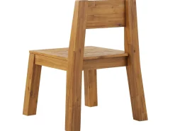 Best Beliani 6-Istuttava Vaalea Akaasiapuinen Ulkoruokailuryhma Tuoleilla Livorno