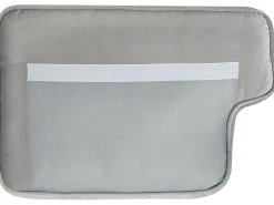 Shop Beliani 2-Istuttava Vaaleanharmaa Samettisohva Lokka