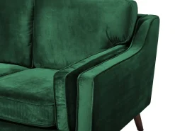 Discount Beliani 3-Istuttava Vihrea Sohva Lokka