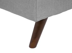 Flash Sale Beliani 3-Istuttava Vuodesohva Kangas Vaaleanharmaa Ronne