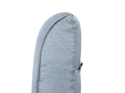 Cheap Beliani 3-Istuttava Vuodesohva Kangas Vaaleanharmaa Roxen