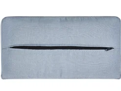 Cheap Beliani 3-Istuttava Vuodesohva Kangas Vaaleanharmaa Roxen