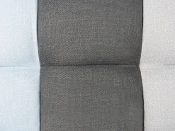 Cheap Beliani 3-Istuttava Vuodesohva Kangas Harmaa/Sininen Ingaro