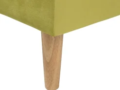 Sohvat<Beliani 3-Istuttava Vuodesohva Kangas Vihrea Siljan