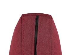 Best Beliani 2-Istuttava Vuodesohva Kangas Burgundinpunainen Silda