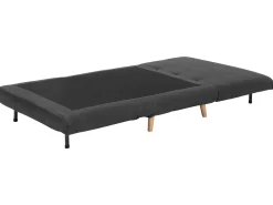 Sohvat<Beliani 1-Istuttava Vuodesohva Kangas Tummanharmaa Setten