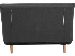 Sohvat<Beliani 1-Istuttava Vuodesohva Kangas Tummanharmaa Setten