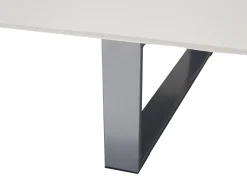 Sohvat<Beliani 3-Istuttava Vuodesohva Keinonahka Valkoinen Derby