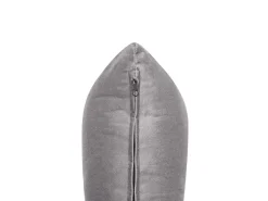 Sohvat<Beliani 2-Istuttava Vuodesohva Sametti Harmaa Vestfold