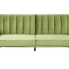Sohvat<Beliani 3-Istuttava Vuodesohva Sametti Oliivinvihrea Vimmerby