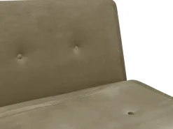 Sohvat<Beliani 1-Istuttava Vuodesohva Sametti Oliivinvihrea Farris