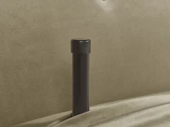 Sohvat<Beliani 1-Istuttava Vuodesohva Sametti Oliivinvihrea Farris