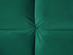 Cheap Beliani 3-Istuttava Vuodesohva Sametti Vihrea Asby