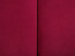 Sohvat<Beliani 3-Istuttava Vuodesohva Sametti Tummanpunainen Eina