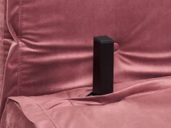 Sohvat<Beliani 2-Istuttava Vuodesohva Sametti Vaaleanpunainen Vestfold