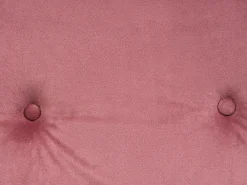 Sohvat<Beliani 2-Istuttava Vuodesohva Sametti Vaaleanpunainen Vestfold