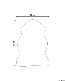 Matot<Beliani Janiksen Tekotalja Vaaleanharmaa Undara