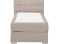 Outlet Beliani Jenkkisanky Kangas Beige 90 X 200 Cm Admiral