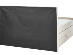 Sängyt<Beliani Jenkkisanky Kangas Säilytystila Vaalea Beige 160 X 200 Cm Aristocrat