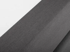 New Beliani Jenkkisanky Kangas Tummanharmaa 180 X 200 Cm President