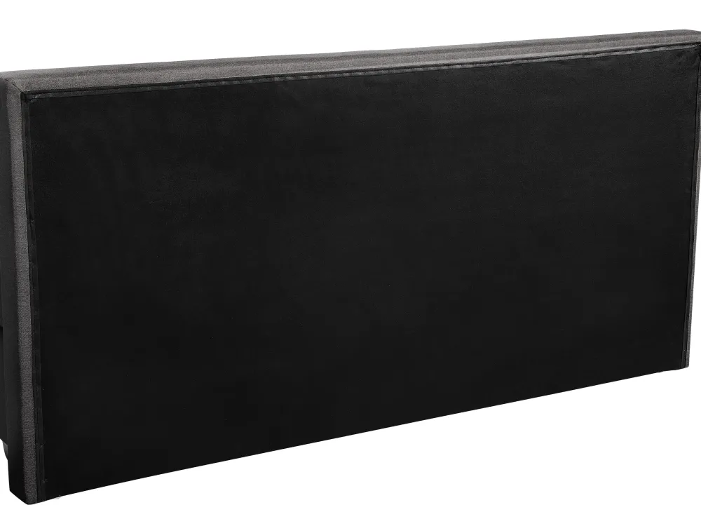 New Beliani Jenkkisanky Kangas Tummanharmaa 180 X 200 Cm President