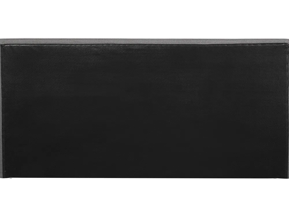 New Beliani Jenkkisanky Kangas Tummanharmaa 180 X 200 Cm President