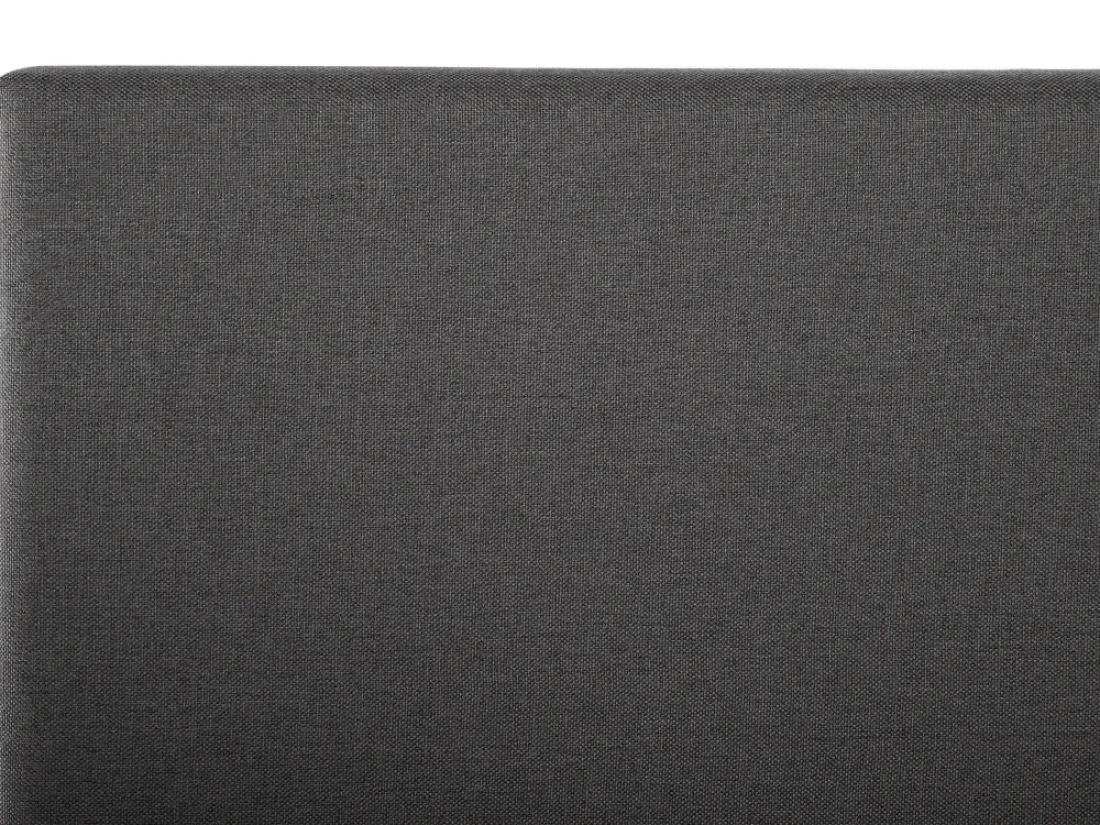 New Beliani Jenkkisanky Kangas Tummanharmaa 180 X 200 Cm President