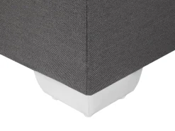 New Beliani Jenkkisanky Kangas Tummanharmaa 180 X 200 Cm President