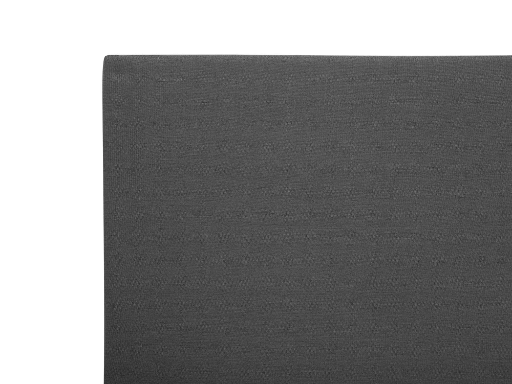 Sängyt<Beliani Jenkkisanky Kangas Tummanharmaa 90 X 200 Cm President