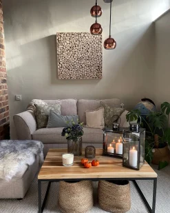 Lastenhuone<Beliani Juuttikori Hiekanruskea 2 Kpl Kaella