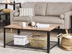 Lastenhuone<Beliani Juuttikori Hiekanruskea 2 Kpl Kaella