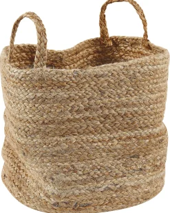 Lastenhuone<Beliani Juuttikori Hiekanruskea 2 Kpl Kaella