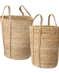 Clearance Beliani Juuttikori Luonnonvari 30 Cm 2 Kpl Ornach