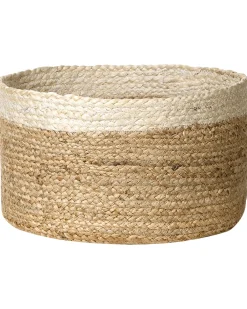 Säilytys<Beliani Juuttikori Luonnonvari/Beige 3 Kpl Tajori