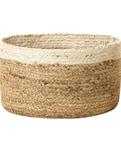 Säilytys<Beliani Juuttikori Luonnonvari/Beige 3 Kpl Tajori