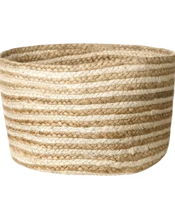 Säilytys<Beliani Juuttikori Luonnonvari/Beige 3 Kpl Kahu