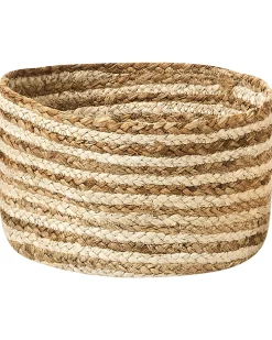 Säilytys<Beliani Juuttikori Luonnonvari/Beige 3 Kpl Kahu