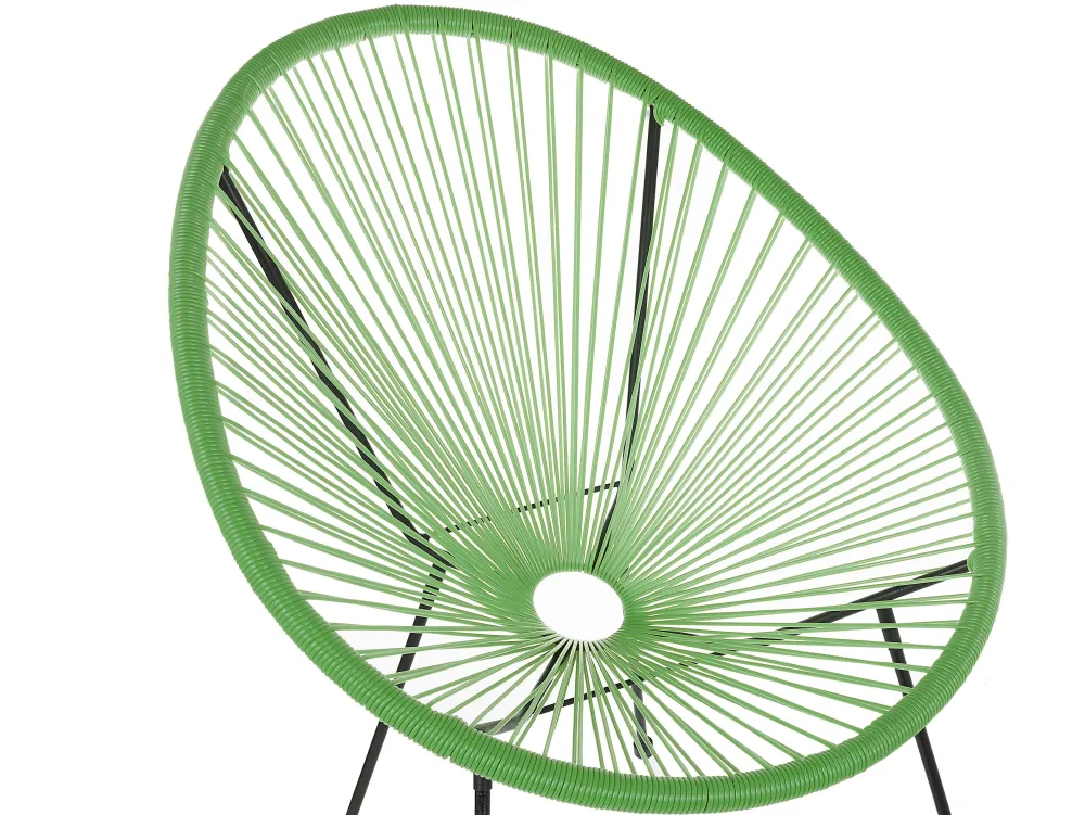 Best Sale Beliani Kalustesetti Vihrea Poyta Ja 2 Tuolia Acapulco Ii