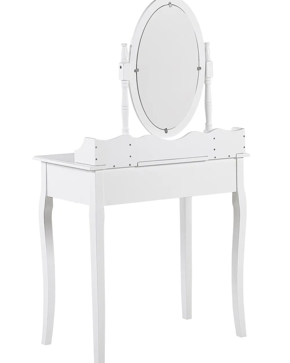 Säilytys<Beliani Kampauspoyta Laatikko Peili Jakkara Valkoinen Soleil