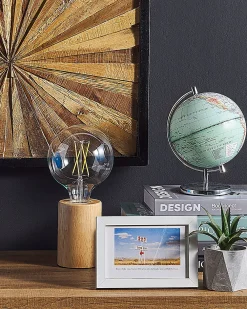 Lastenhuone<Beliani Karttapallo Vaaleansininen 20 Cm Cook