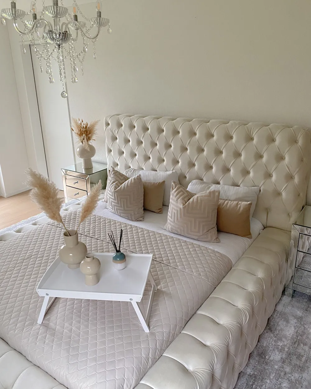 Hot Beliani Kattokruunu 5 Polttimoa Metalli Hopea Locone